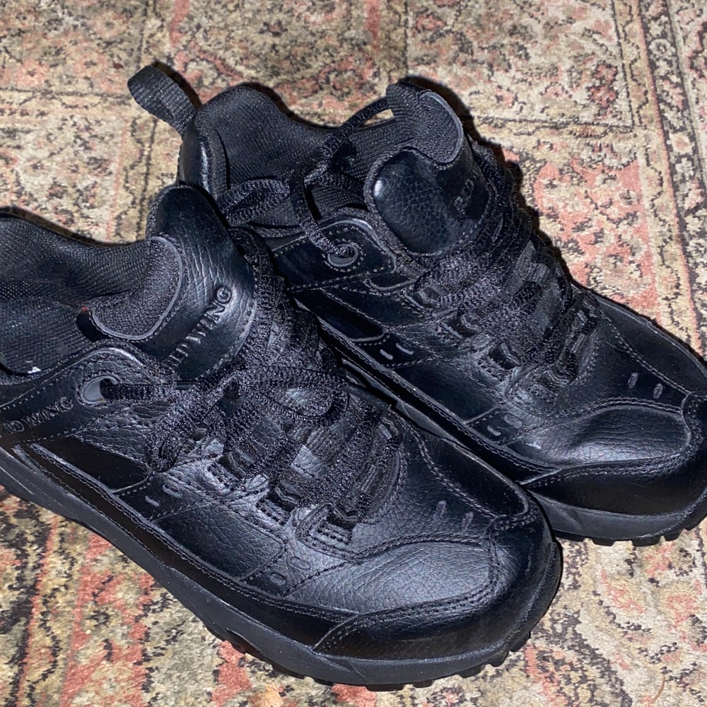 Red Wing Shoes Black Athletic Sneakers Safety Toe Work Protective Size 7